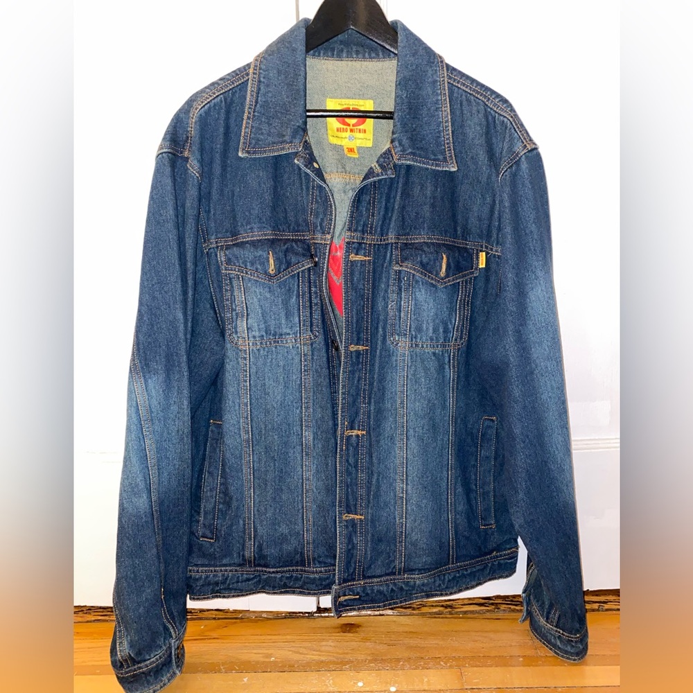 Men’s Wonder Woman Denim Jacket 
Officially Licensed DC merch